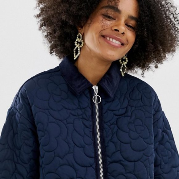 monki quilted jacket